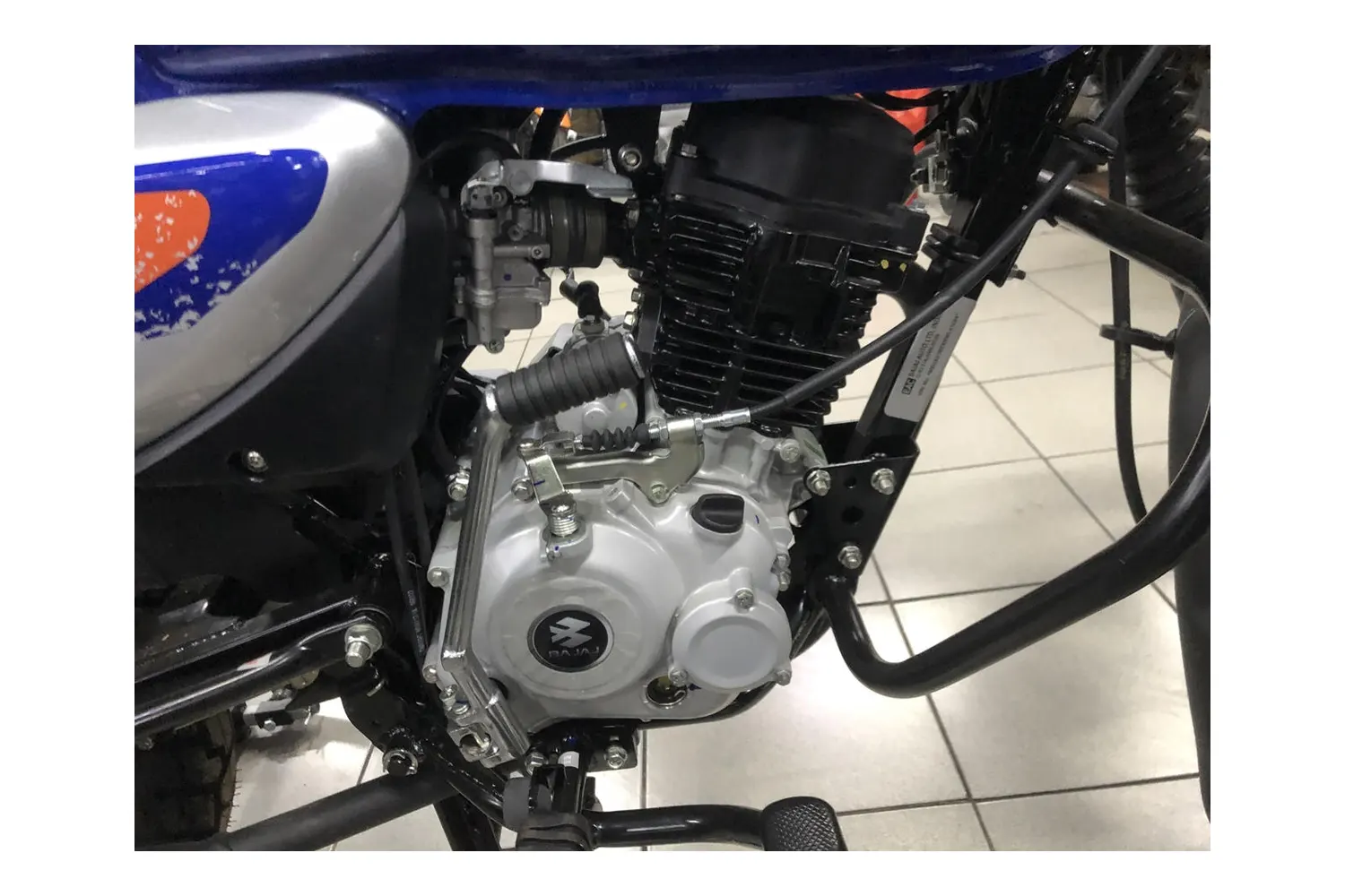 Мотоцикл Bajaj Boxer BM 150 X Disc 5 передач синий 10
