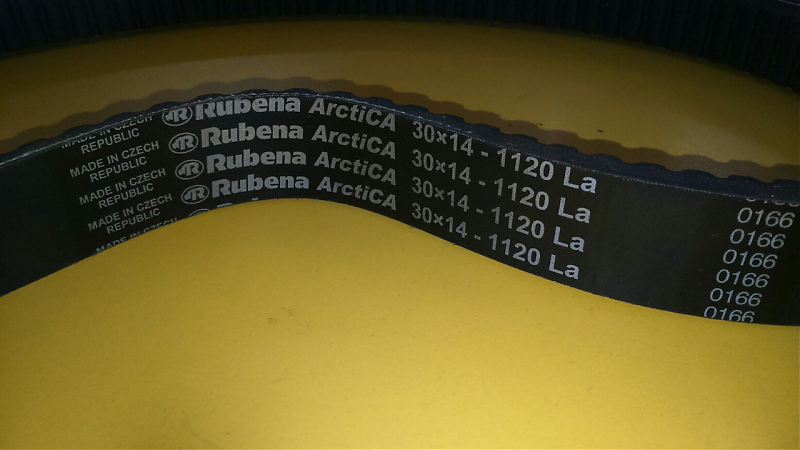 Ремень вариатора 30x14x1120 La (Сафари) для снегохода Буран и Мотобуксировщика Barboss  Rubena - alexmotorsspb.ru