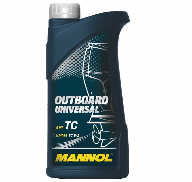 Mannol  масло для подвесного двигателя 2Т  Outboard Universal  1л.(минер.масло) - alexmotorsspb.ru