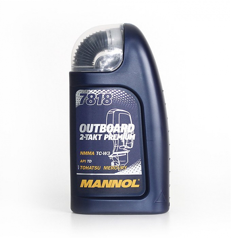 Mannol масло для лодочных моторов  2-Takt Premium Outboard 1л. - alexmotorsspb.ru