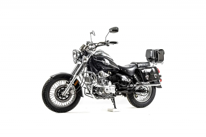 Мотоцикл дорожный Motoland WOLF 250 черный - alexmotorsspb.ru