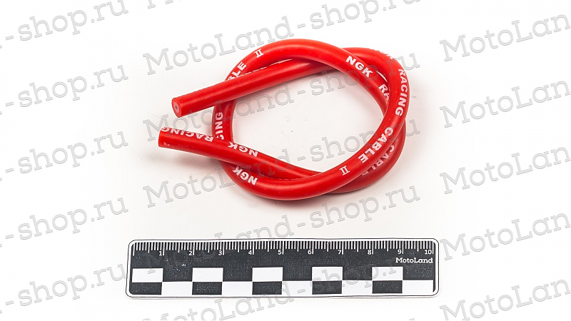 Провод высоковольтный силиконовый (красный) - alexmotorsspb.ru