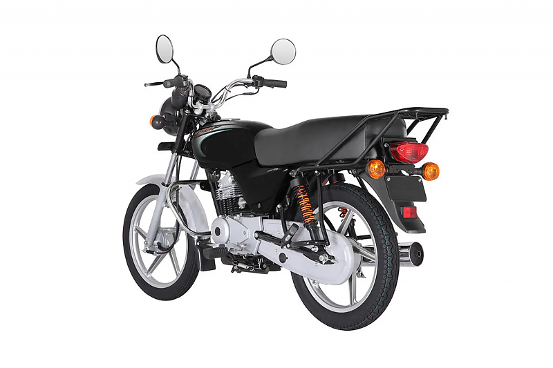 Мотоцикл Bajaj Boxer 100ES Черный - alexmotorsspb.ru