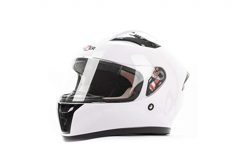 Шлем мото интеграл HIZER 532 (M) white - alexmotorsspb.ru