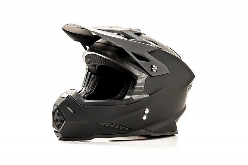 Шлем мото кроссовый HIZER J6801 #3 (S) matt black - alexmotorsspb.ru