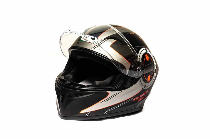 Шлем мото интеграл GTX 578 #5 (XL) BLACK/GRAY/RED - alexmotorsspb.ru