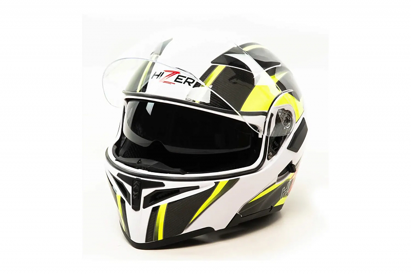Шлем мото модуляр HIZER J5902 #2 (L) (2 визора) - alexmotorsspb.ru