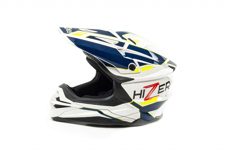 Шлем мото кроссовый HIZER J6803 #7 (XL) - alexmotorsspb.ru