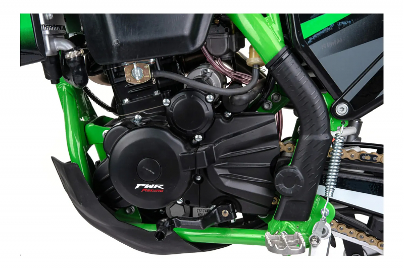 Мотоцикл Кросс PWR FM300 (174MN-3) зеленый - alexmotorsspb.ru