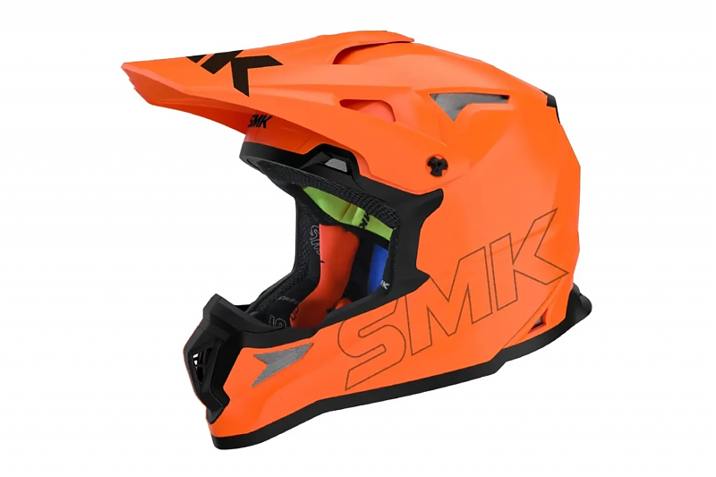 Шлем SMK ALLTERRA, цвет оранжевый XS - alexmotorsspb.ru