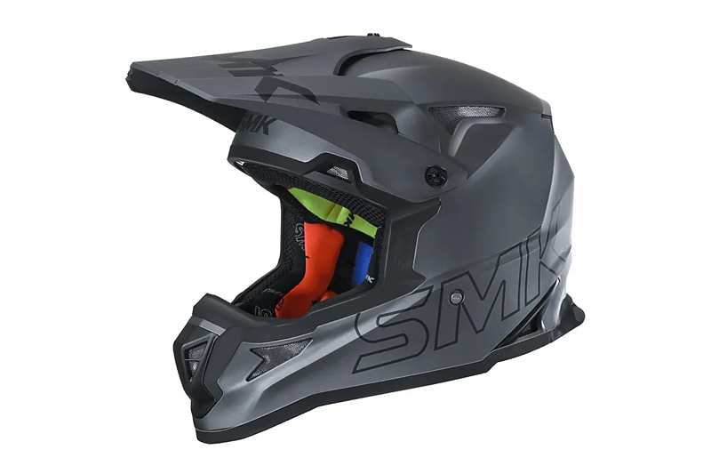 Шлем SMK ALLTERRA, цвет серый L - alexmotorsspb.ru