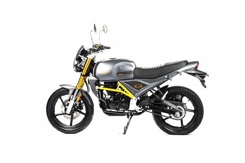 Мотоцикл дорожный Motoland SCRAMBLER 250 серый - alexmotorsspb.ru