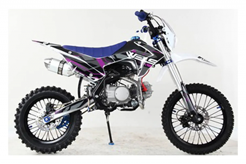 ПитБайк WELS CRF 125  Зеленый  (полуавтомат) - alexmotorsspb.ru