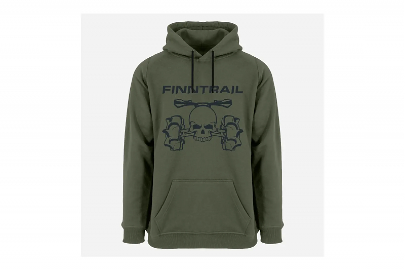 ХУДИ FINNTRAIL ATV SKULL KHAKI (XL) - alexmotorsspb.ru