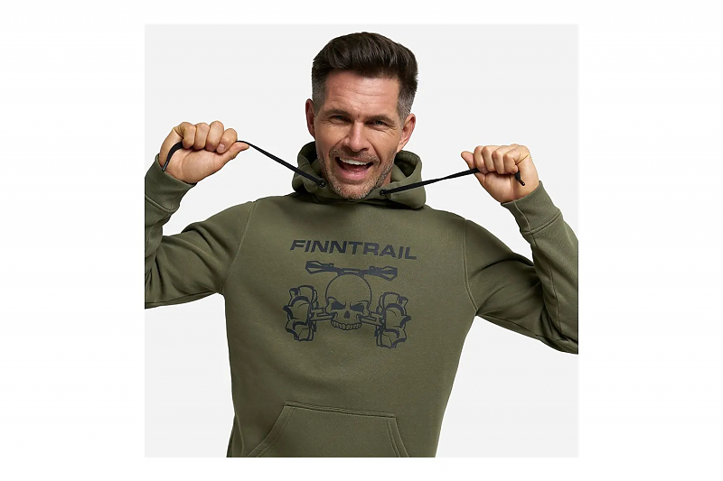 ХУДИ FINNTRAIL ATV SKULL KHAKI (XL) - alexmotorsspb.ru