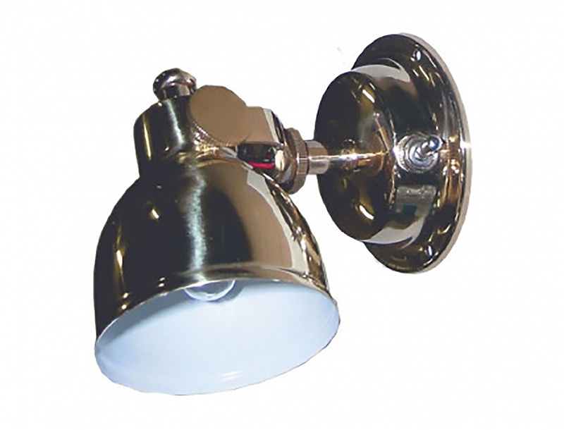 Лампа интерьерная 75х114х152 мм, латунь - alexmotorsspb.ru