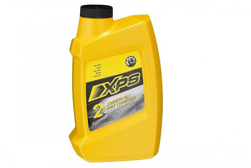 Масло XPS 2-Stroke Full Synthetic Oil 1 Quart/946ml Синтетическое 2-тактное масло всесезонное  (293600132, 619590106) Lynx, BRP - alexmotorsspb.ru