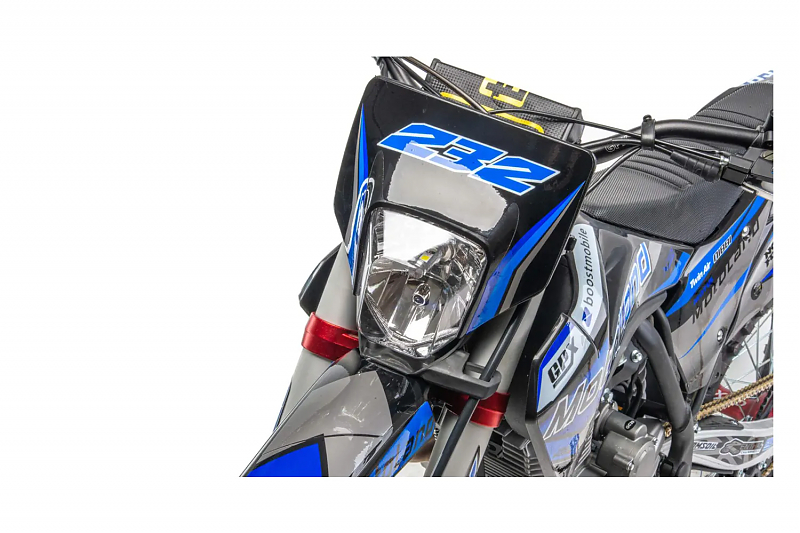 Мотоцикл Кросс Motoland XT 250 HS (172FMM-4V) (4-х клапанный) синий - alexmotorsspb.ru