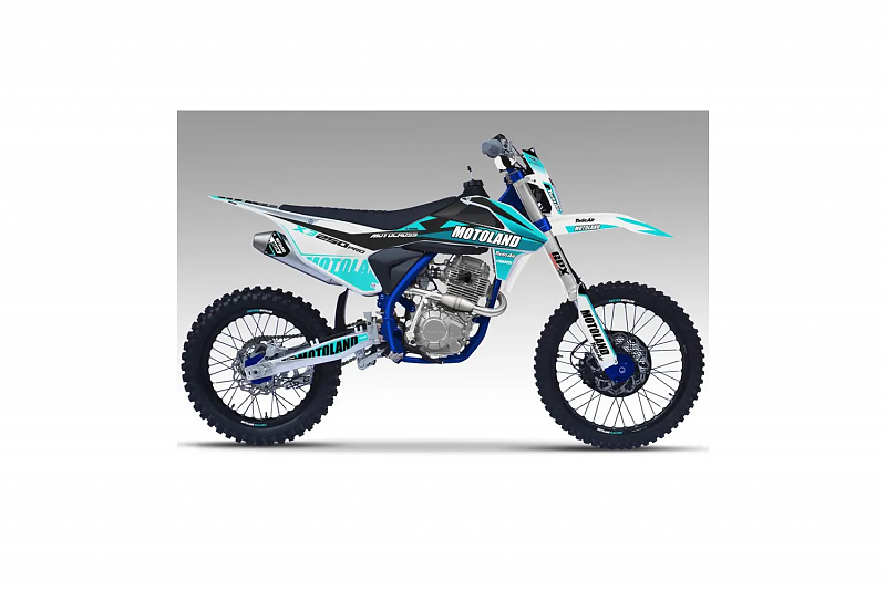 Мотоцикл Кросс Motoland X3 250 PRO (172FMM) синий - alexmotorsspb.ru