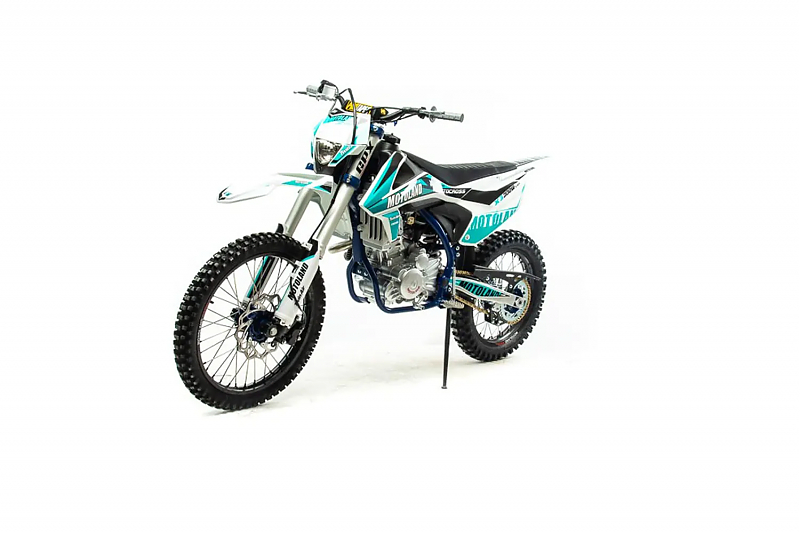 Мотоцикл Кросс Motoland X3 300W LUX (174MN-3) синий - alexmotorsspb.ru