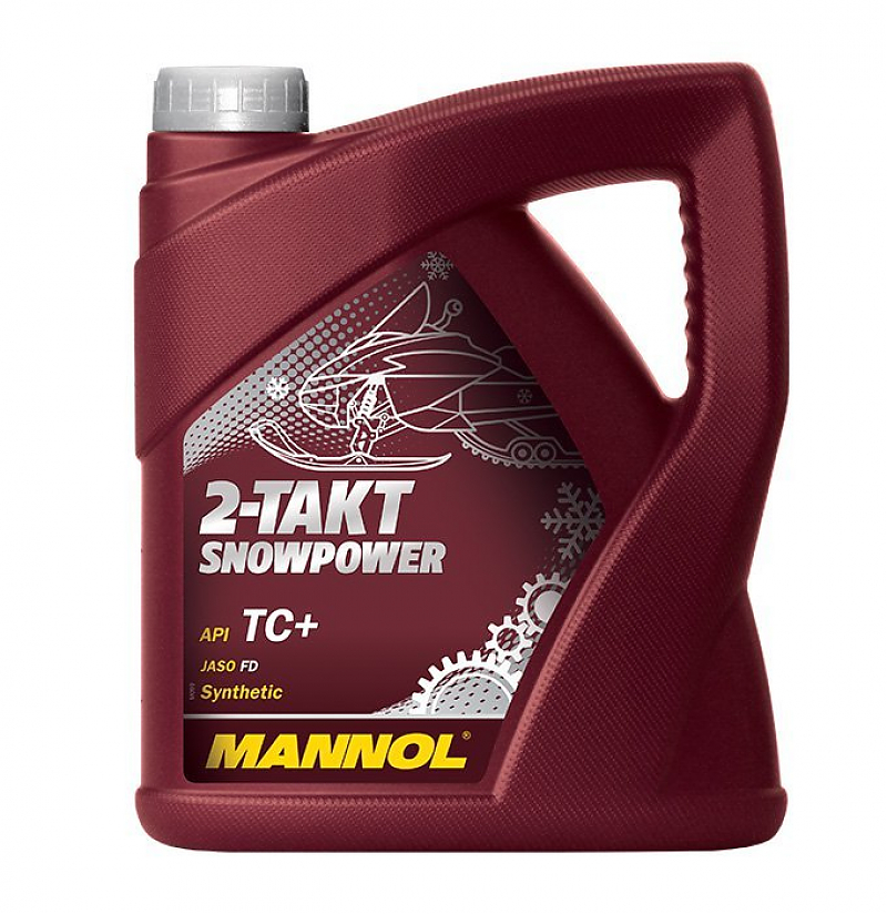 масло для снегохода Mannol 2-Takt SNOWPOWER 4л - alexmotorsspb.ru