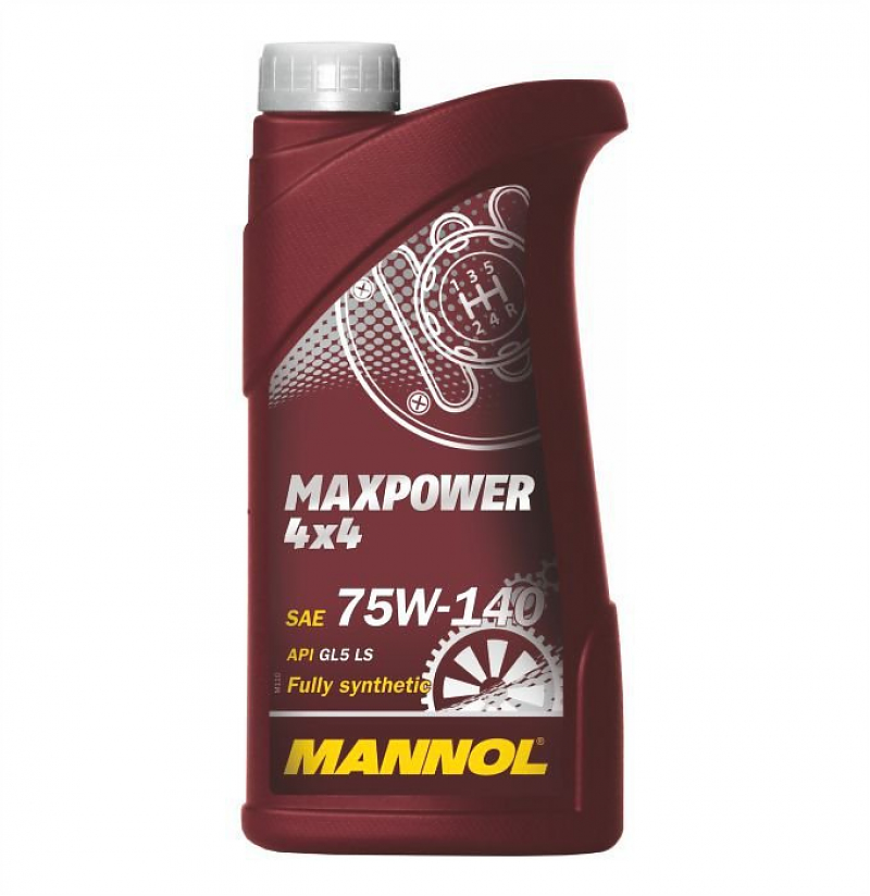 Масло трансмиссионное Maxpower 4x4 75W-140 API GL 5 LS - alexmotorsspb.ru