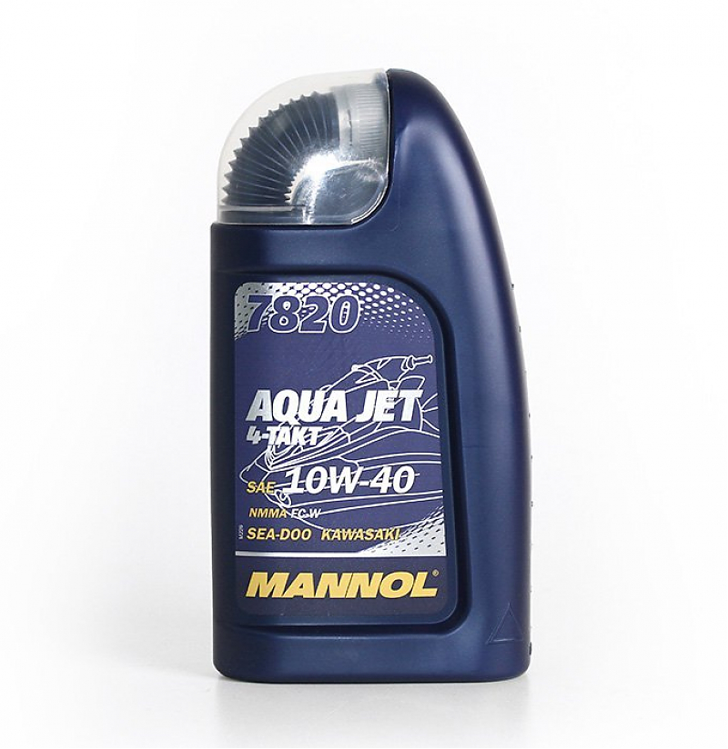 Mannol масло для лодочных моторов, аквабайков (гидроциклов) 4-Takt Aqua Jet 10W40  4л. - alexmotorsspb.ru
