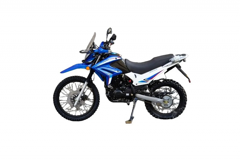 Мотоцикл Motoland XR250 ENDURO (165FMM, СПОРТИНВЕНТАРЬ) синий - alexmotorsspb.ru