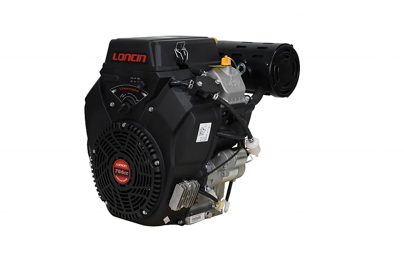 Двигатель Loncin LC2V80FD (B type) конусный вал 10А электрозапуск - alexmotorsspb.ru