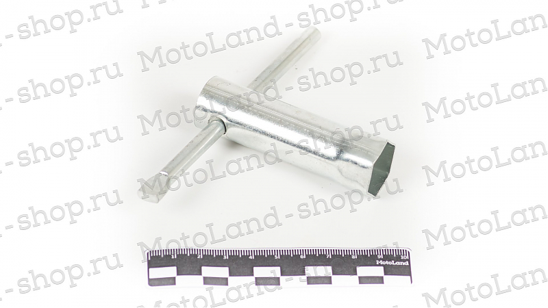 Ключ свечной мото 21мм с воротком (2х тактный) - alexmotorsspb.ru