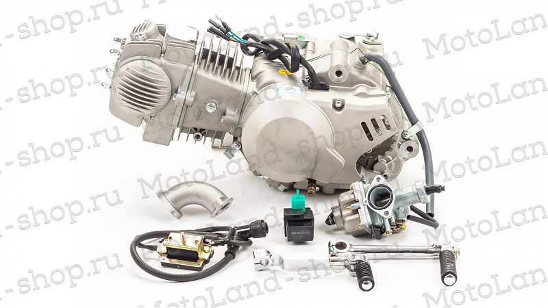 Двигатель 140см3 156FMJ YX W063 (56x57) механика, 4ск., без стартера - alexmotorsspb.ru
