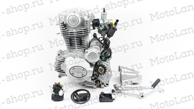 Двигатель 250см3 165FMM CBB250 (65,5x66,2) грм цепь, балансир, 5ск - alexmotorsspb.ru