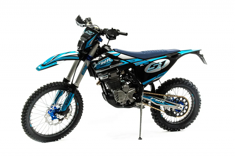 Мотоцикл Кросс PWR FS250 (172FMM) (4V) синий - alexmotorsspb.ru