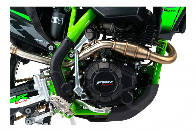 Мотоцикл Кросс PWR FM250 (172FMM-3A) зеленый - alexmotorsspb.ru