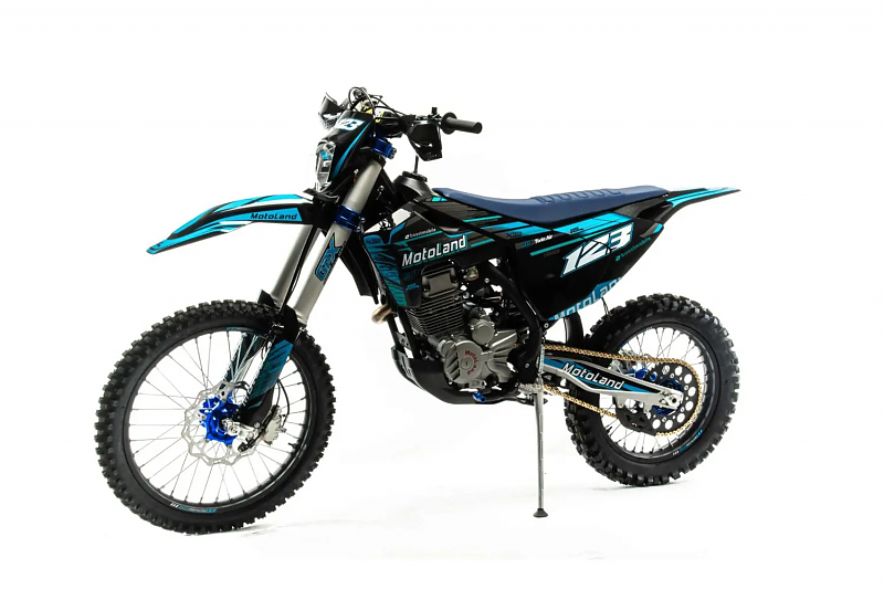 Мотоцикл Кросс Motoland XT 250 ST 21/18 (172FMM-4V) синий - alexmotorsspb.ru