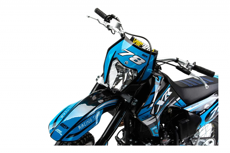 Мотоцикл Кросс Motoland XR 250 LITE синий (172FMM) - alexmotorsspb.ru