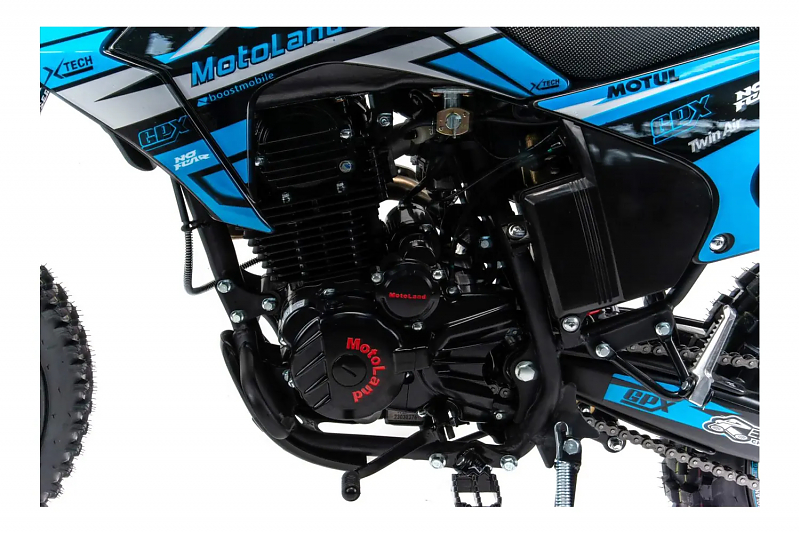 Мотоцикл Кросс Motoland XR 250 LITE синий (172FMM) - alexmotorsspb.ru