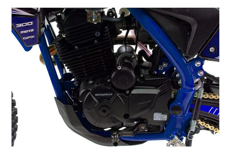 Мотоцикл Кросс Moto Apollo M4 300 (175FMN PR5) синий - alexmotorsspb.ru