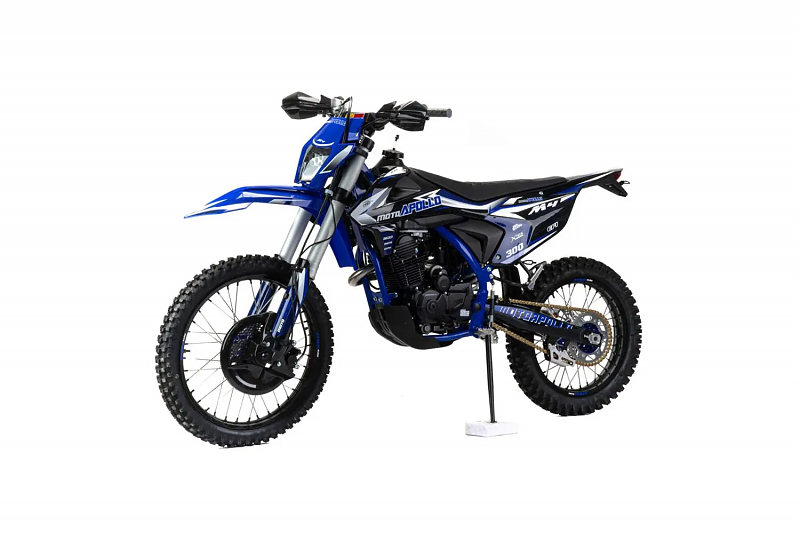 Мотоцикл Кросс Moto Apollo M4 300 EFI (175FMN PR5) синий - alexmotorsspb.ru