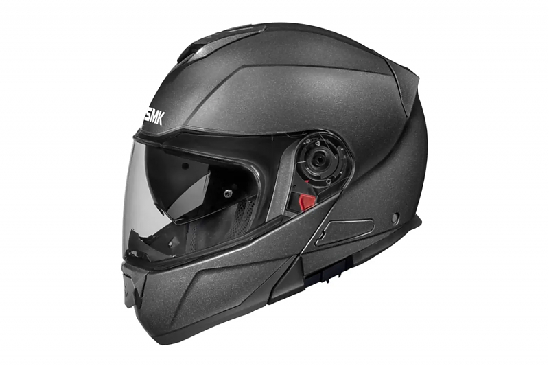 Шлем SMK GLIDE с Bluetooth гарнитурой, цвет серый 2XL - alexmotorsspb.ru