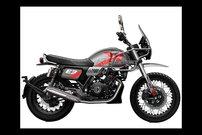 Мотоцикл CYCLONE RE3 Scrambler Серый - alexmotorsspb.ru