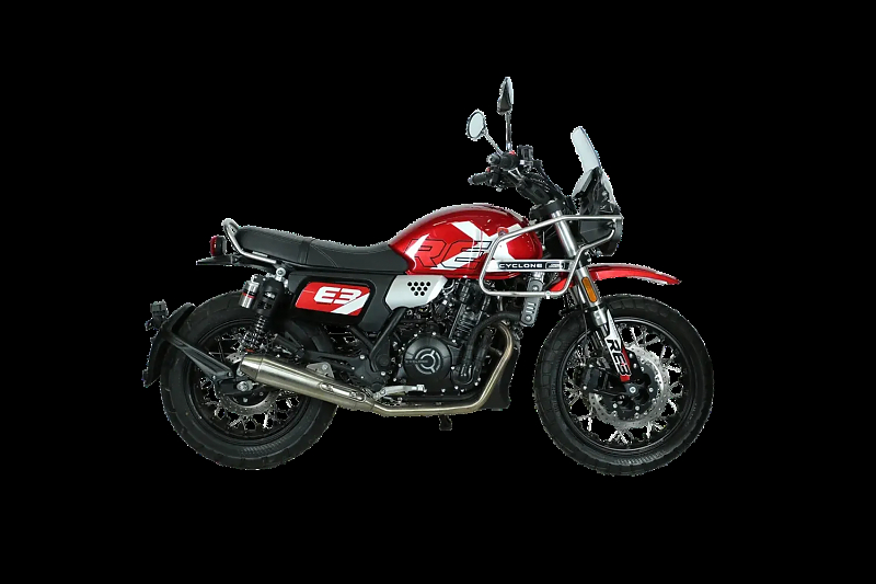 Мотоцикл CYCLONE RE3 Scrambler Красный - alexmotorsspb.ru