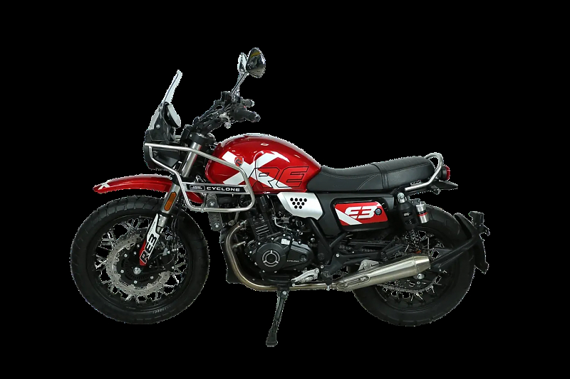 Мотоцикл CYCLONE RE3 Scrambler Красный - alexmotorsspb.ru