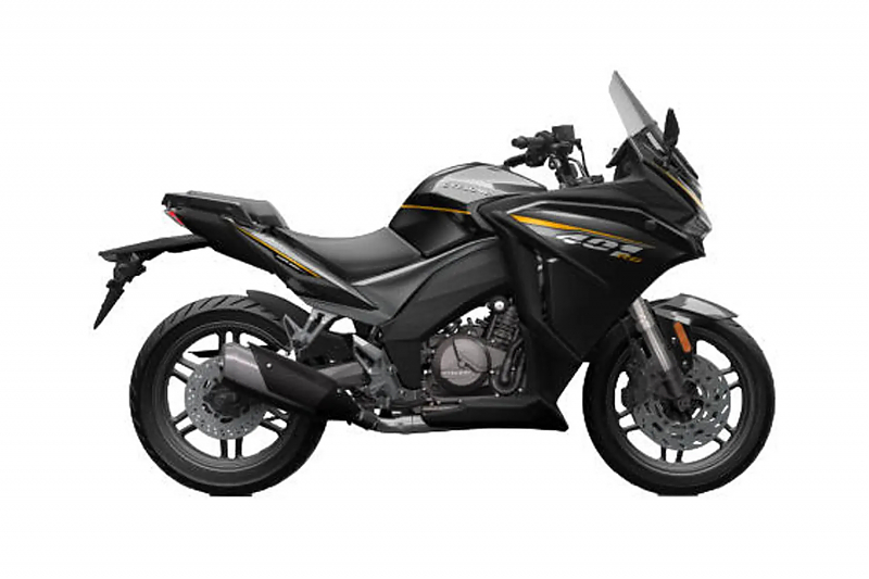 Мотоцикл CYCLONE RG401 (SR400GS-B) Черный - alexmotorsspb.ru