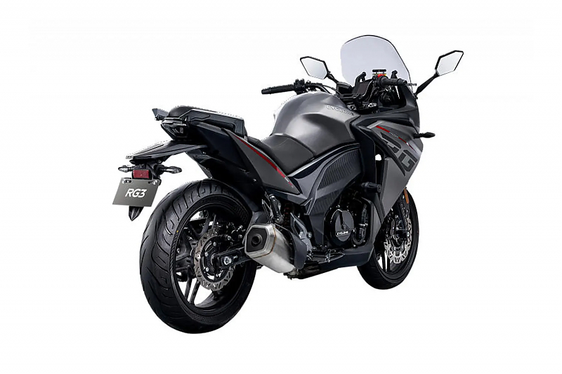 Мотоцикл CYCLONE RG401 (SR400GS-B) Серый - alexmotorsspb.ru