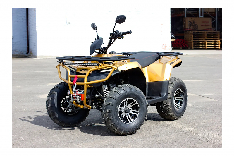 Квадроцикл IRBIS ATV 200 Premium желтый - alexmotorsspb.ru