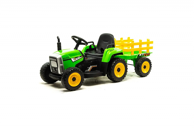 Комплект для сборки детского электромобиля трактор C007 зеленый - alexmotorsspb.ru