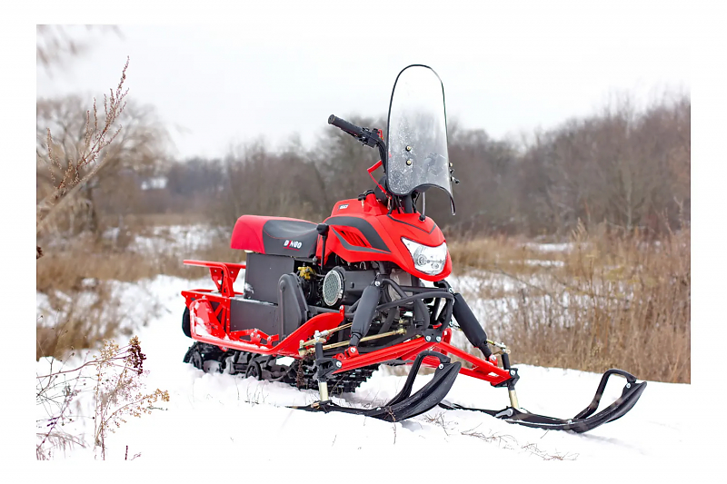Снегоход Dingo T200 (в коробке) ПСМ красный - alexmotorsspb.ru